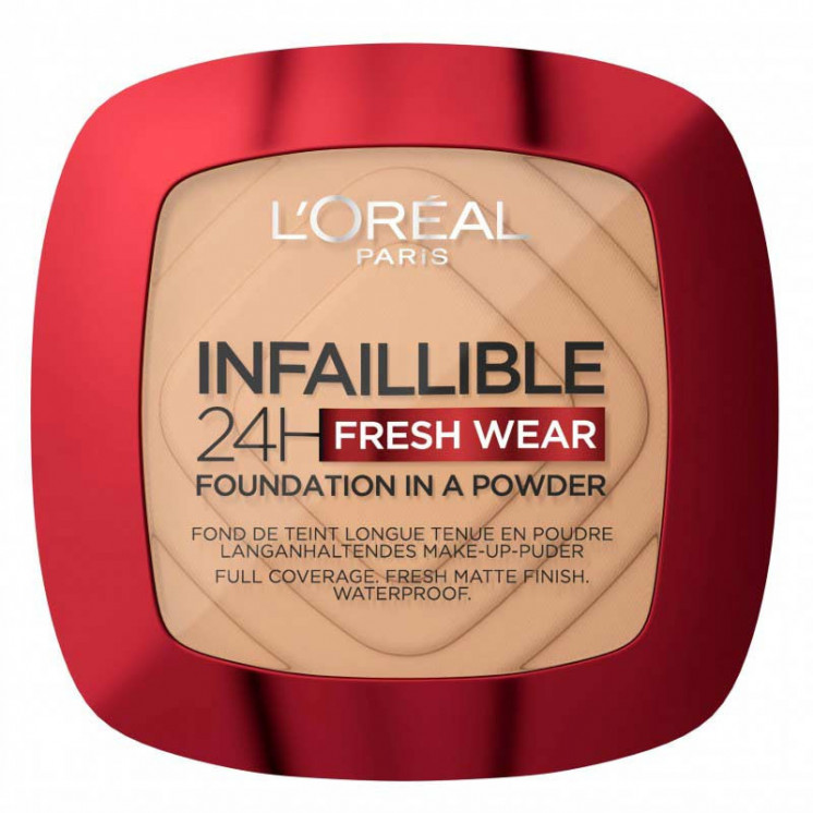 Fond de Teint en Poudre Infaillible Fresh Wear de L'Oréal Paris Longue Tenue