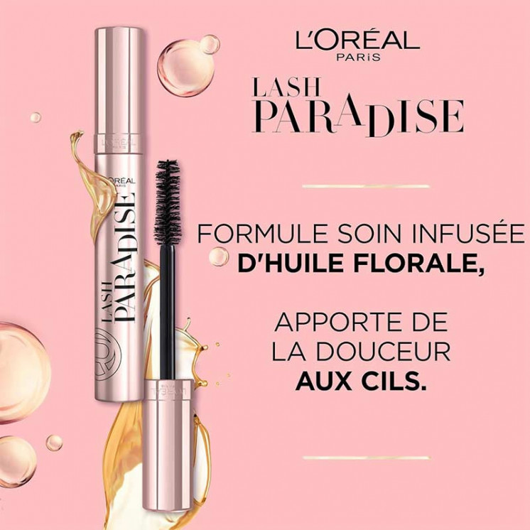 Mascara Lash Paradise Pour Un Volume Intense sans Paquets de L'Oréal Paris