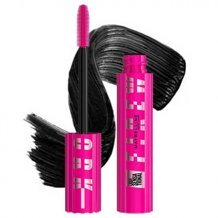 Mascara Firework de Maybelline longueur, volume et tenue longue durée